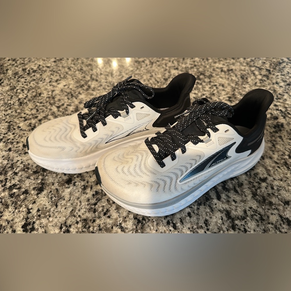 Altra Women’s White and Black Running Shoes